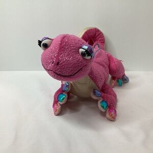 Ganz Webkinz Glamour Gecko No Code HM462 Pink Plush Toy Animal Collectible
